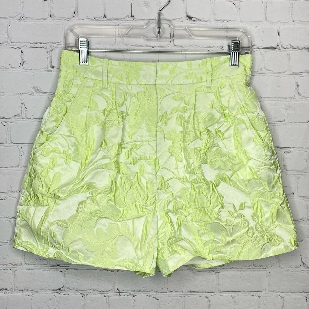 Amanda Uprichard Jane Shorts - Cucumber Medium - Picture 3 of 7